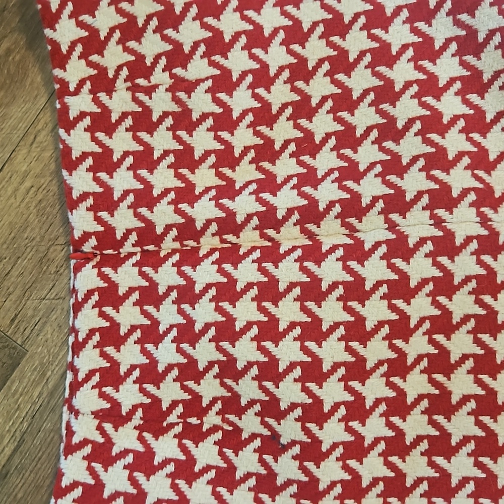 👗TALBOTS RED AND WHITE PENCIL SKIRT👗 - Picture 5 of 7
